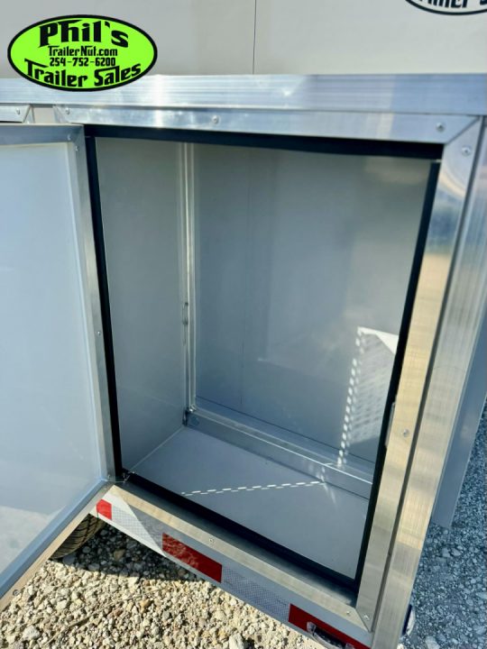 New 2026 Cell-Tech Trailers 14' SERVICE TRAILER Cargo / Enclosed Trailer 14K GVWR CONTRACTOR TRAILER WITH EXTERNAL LOCKERS
