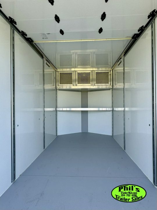 New 2026 Cell-Tech Trailers 14' SERVICE TRAILER Cargo / Enclosed Trailer 14K GVWR CONTRACTOR TRAILER WITH EXTERNAL LOCKERS