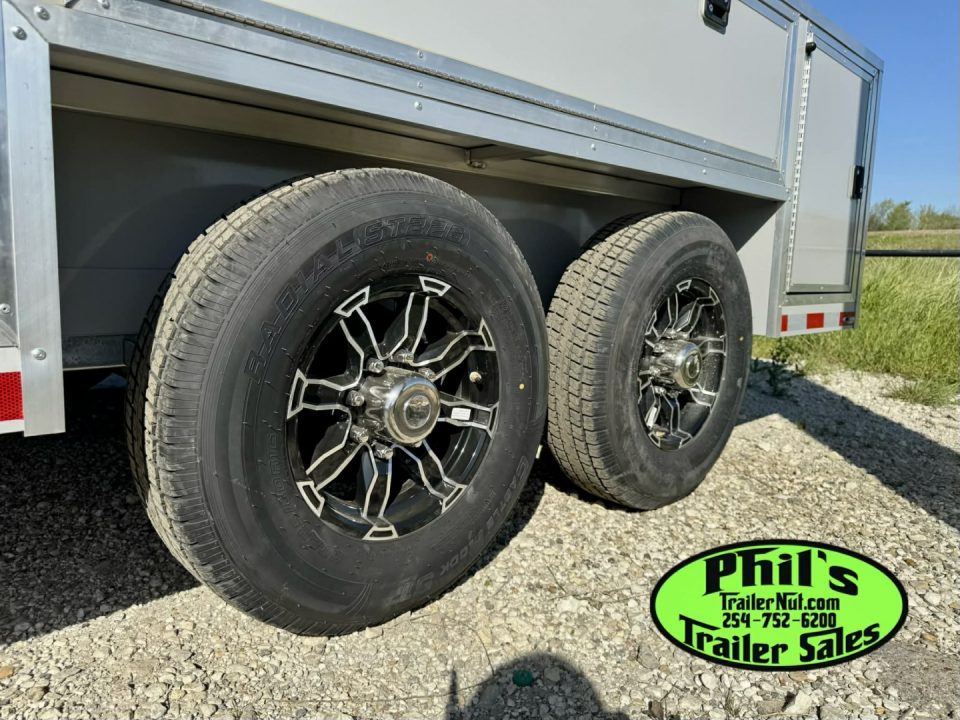 New 2026 Cell-Tech Trailers 14' SERVICE TRAILER Cargo / Enclosed Trailer 14K GVWR CONTRACTOR TRAILER WITH EXTERNAL LOCKERS