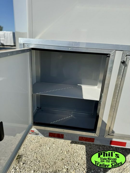 New 2026 Cell-Tech Trailers 14' SERVICE TRAILER Cargo / Enclosed Trailer 14K GVWR CONTRACTOR TRAILER WITH EXTERNAL LOCKERS