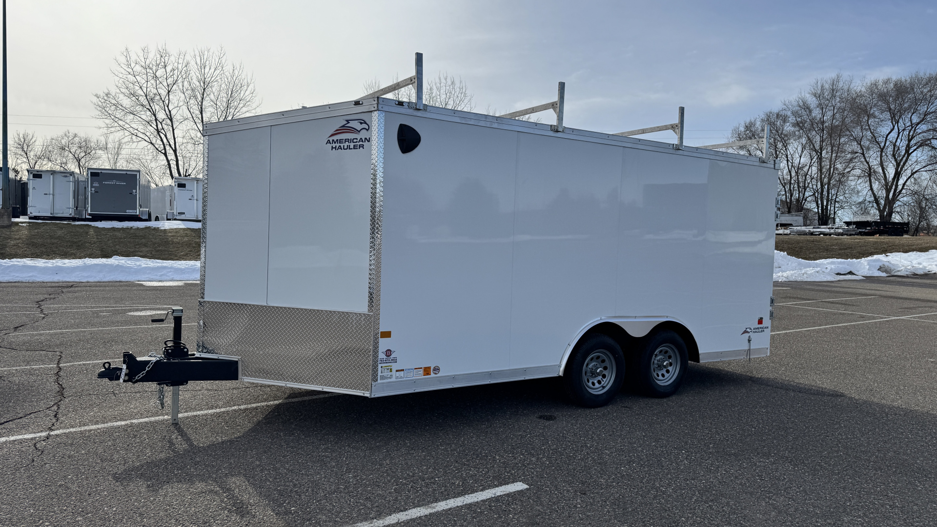 New American Hauler 8.5x16 - Contractor Package!