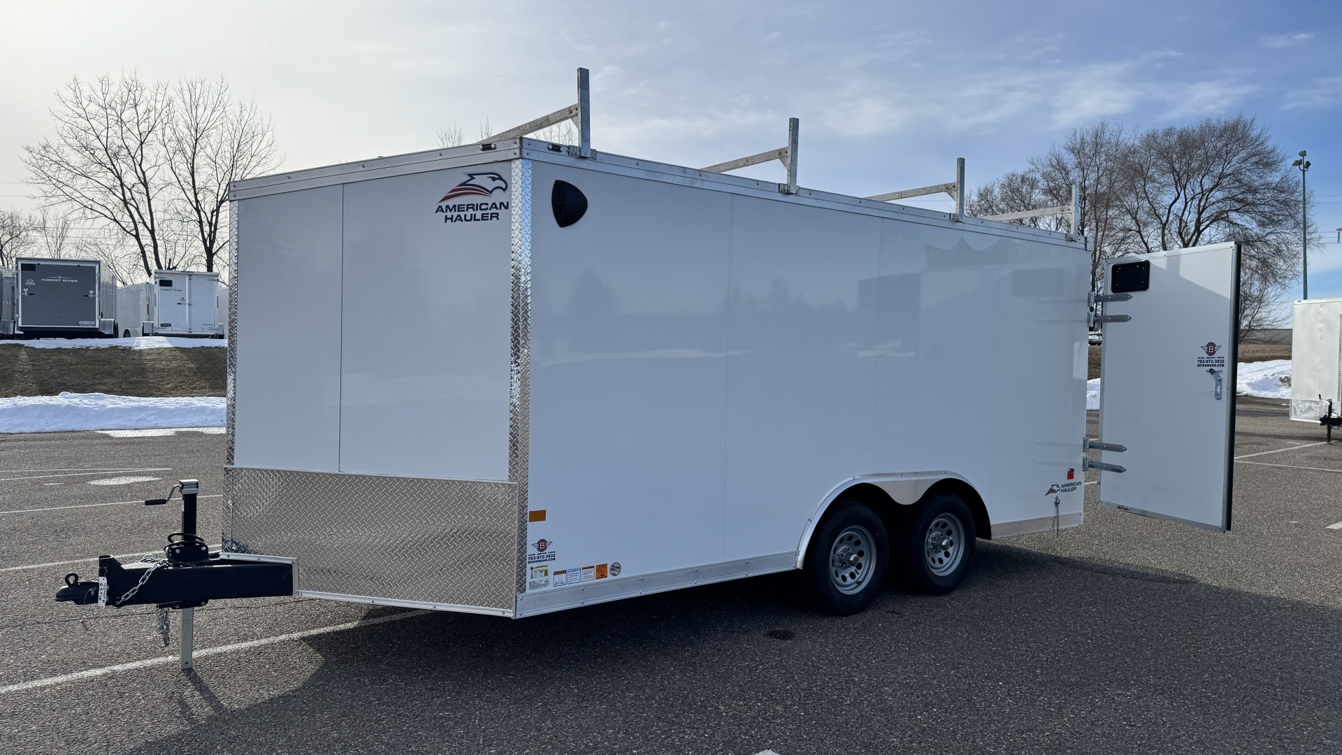 New American Hauler 8.5x16 - Contractor Package!