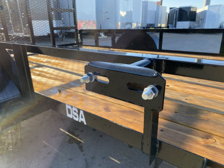 New 2026 Top Hat Trailers DSA 10' x 77" Utility Trailer