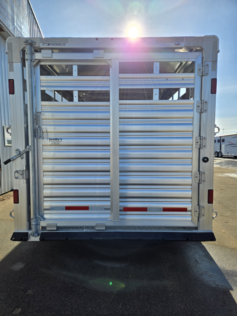 New 2026 Featherlite 24ft Stock Trailer