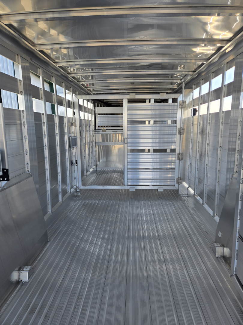 New 2026 Featherlite 24ft Stock Trailer