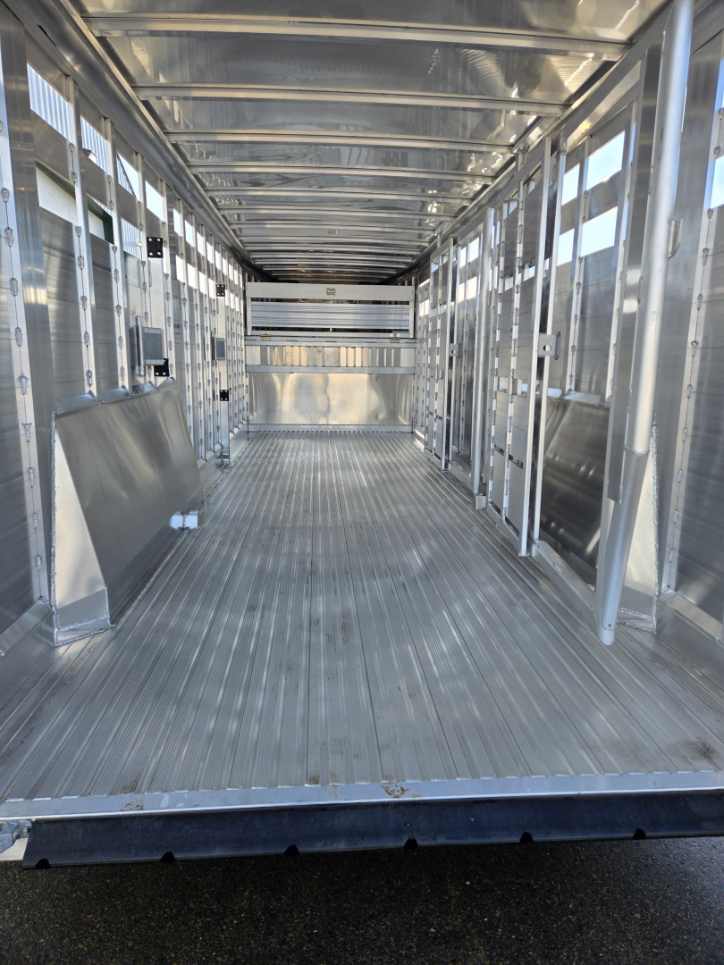 New 2026 Featherlite 24ft Stock Trailer