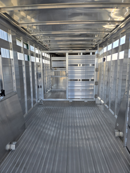 New 2026 Featherlite 24ft Stock Trailer