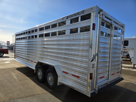 New 2026 Featherlite 24ft Stock Trailer