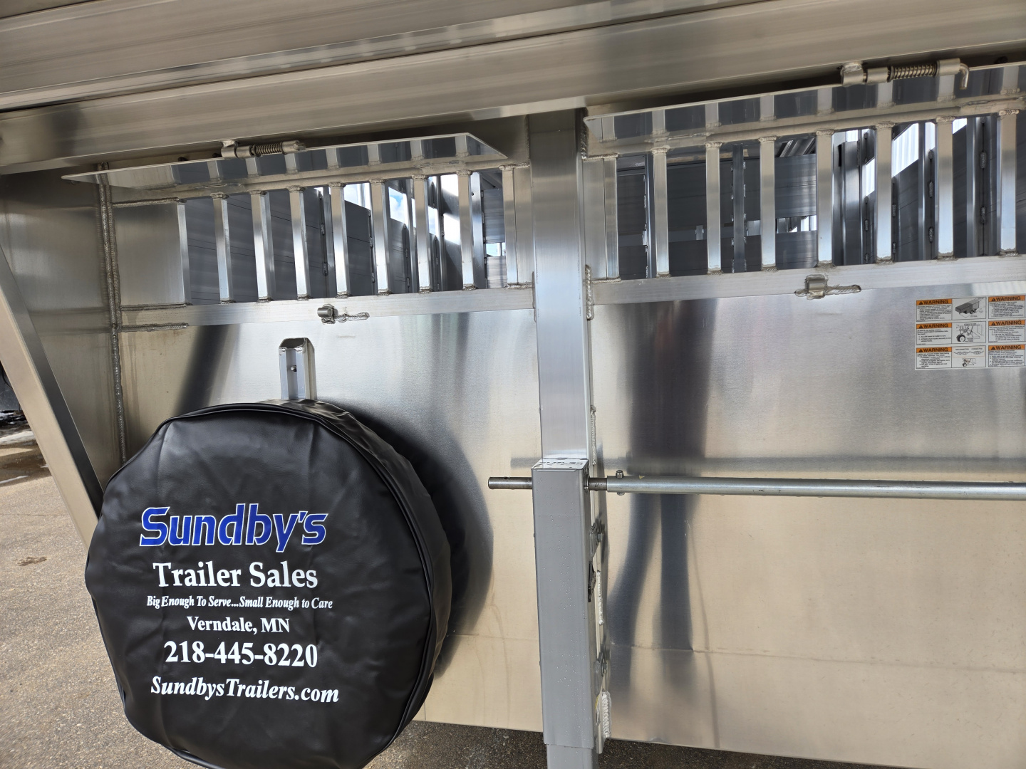 New 2026 Featherlite 8127 24ft Stock Trailer