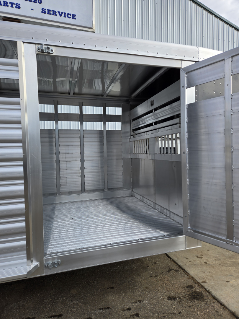 New 2026 Featherlite 8127 24ft Stock Trailer