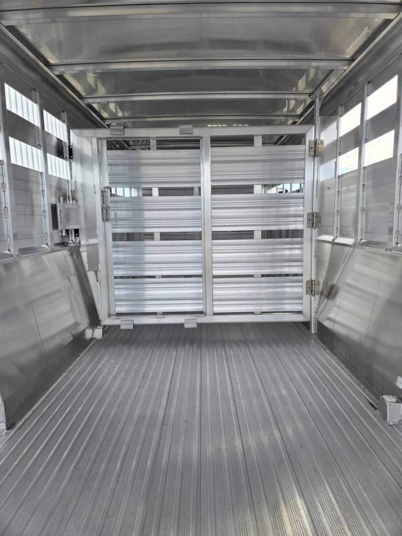 New 2026 Featherlite 8127 24ft Stock Trailer