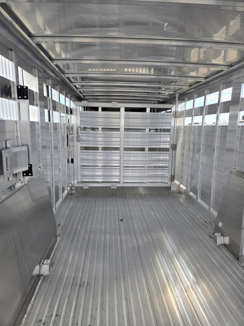 New 2026 Featherlite 8127 24ft Stock Trailer