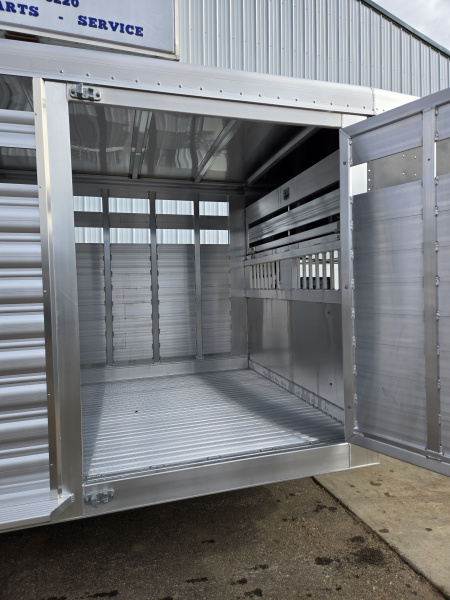 New 2026 Featherlite 8127 24ft Stock Trailer