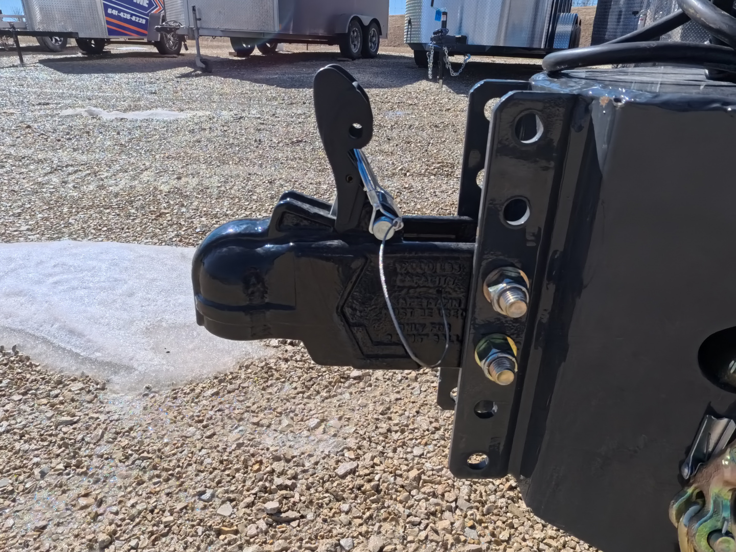 New 2026 Iron Bull 83 x 24 (21 +3) EWB Equipment Trailer with 14,000 lb. GVWR , Rampage Ramps - Ranch Gray