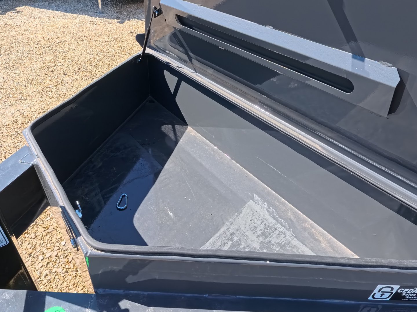 New 2026 Iron Bull 83 x 24 (21 +3) EWB Equipment Trailer with 14,000 lb. GVWR , Rampage Ramps - Ranch Gray