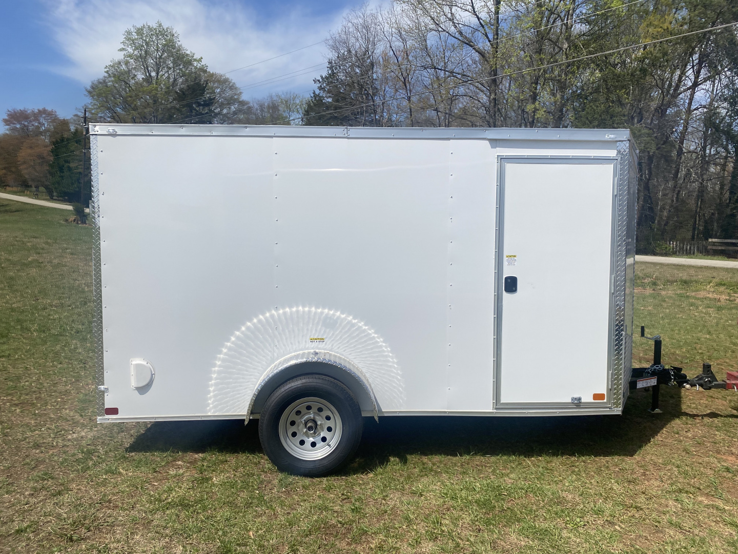 New 2026 Seed Cargo 6x12 Single Axle Enclosed Trailer w/Rear Ramp Cargo / Enclosed Trailer