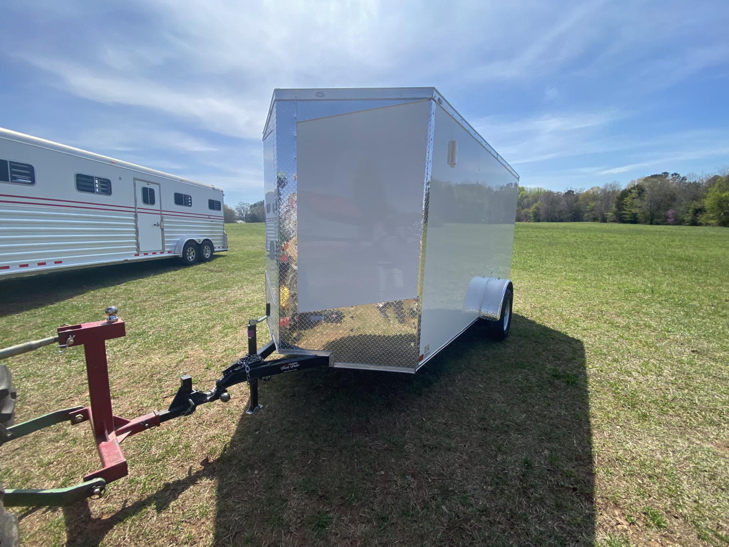 New 2026 Seed Cargo 6x12 Single Axle Enclosed Trailer w/Rear Ramp Cargo / Enclosed Trailer