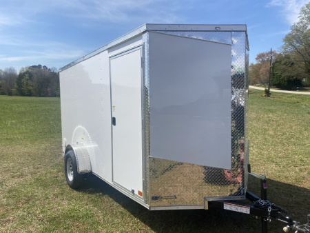New 2026 Seed Cargo 6x12 Single Axle Enclosed Trailer w/Rear Ramp Cargo / Enclosed Trailer