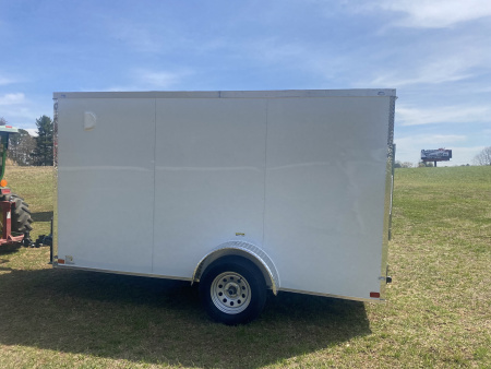 New 2026 Seed Cargo 6x12 Single Axle Enclosed Trailer w/Rear Ramp Cargo / Enclosed Trailer