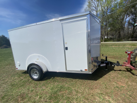 New 2026 Seed Cargo 6x12 Single Axle Enclosed Trailer w/Rear Ramp Cargo / Enclosed Trailer