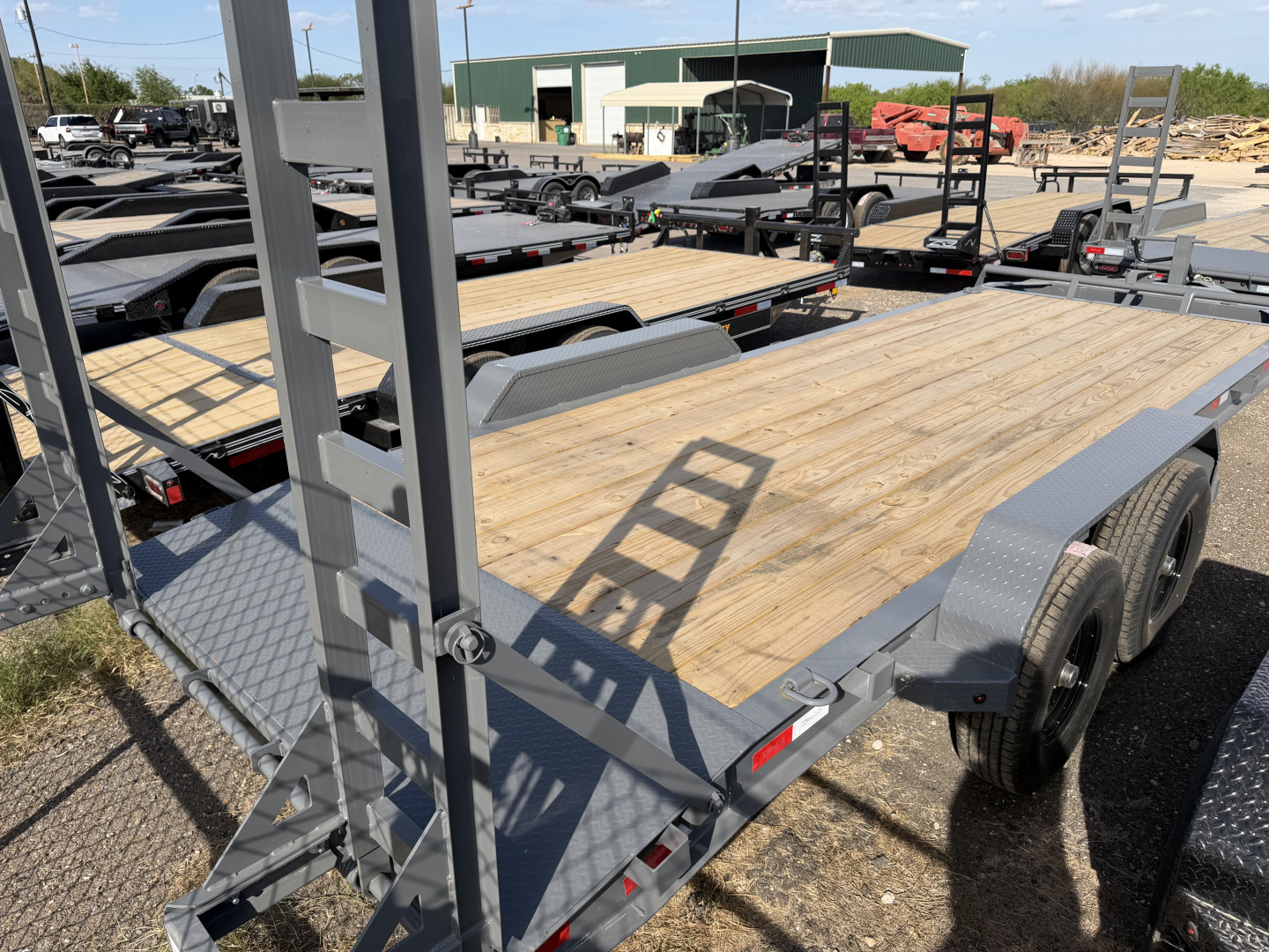 New 2026 Delco Trailers 83x20ft Equipment Trailer 14k