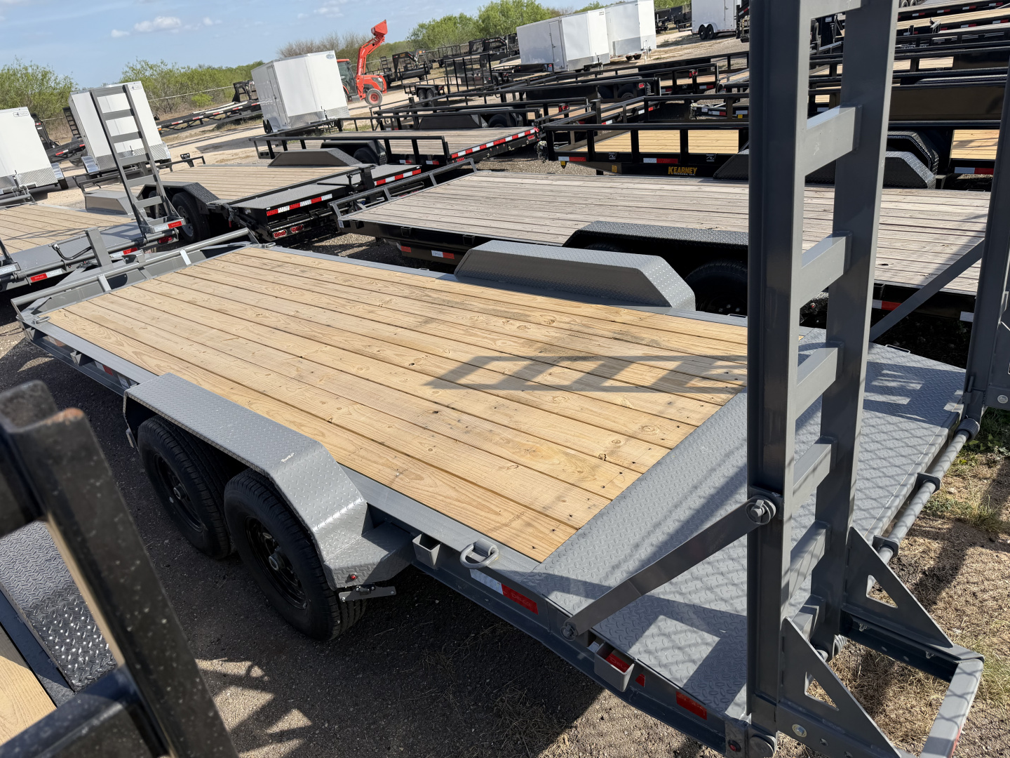 New 2026 Delco Trailers 83x20ft Equipment Trailer 14k