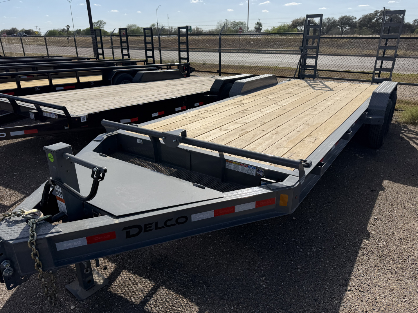 New 2026 Delco Trailers 83x20ft Equipment Trailer 14k