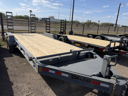 New 2026 Delco Trailers 83x20ft Equipment Trailer 14k