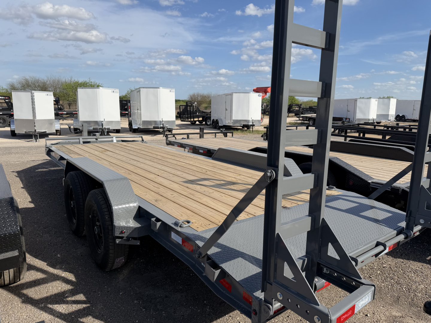New 2026 Delco Trailers 83x20ft Heavy Duty Equipment Trailer 14k