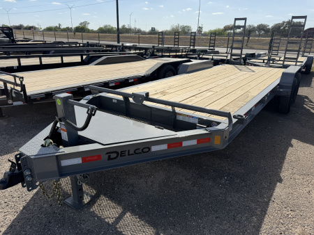 New 2026 Delco Trailers 83x20ft Heavy Duty Equipment Trailer 14k