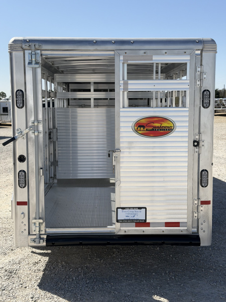 New 2027 Sundowner 20' Stock Gooseneck Rancher XP Stock / Stock Combo Trailer