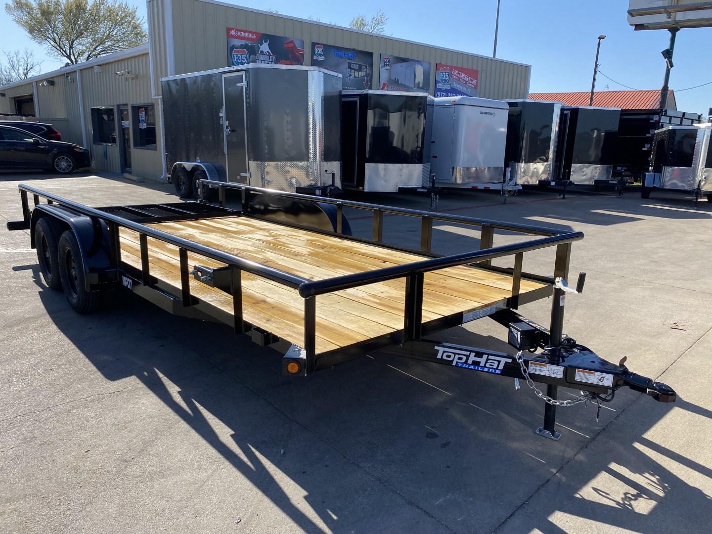 New 2026 Top Hat Trailers MP 18' x 83" Utility Trailer