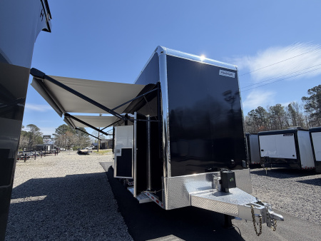 New 2026 Haulmark EDGE 28 Aluminum Stacker Enclosed Race Trailer, PRI Race Package