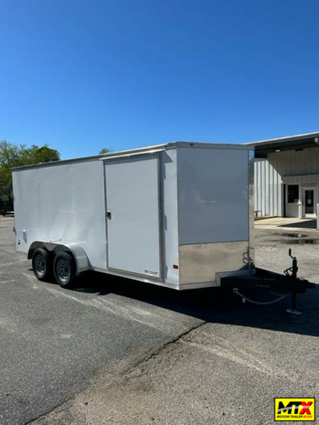 New 2026 Covered Wagon Trailers 7x16 Gold Series w/ Ramp Cargo / Enclosed Trailer