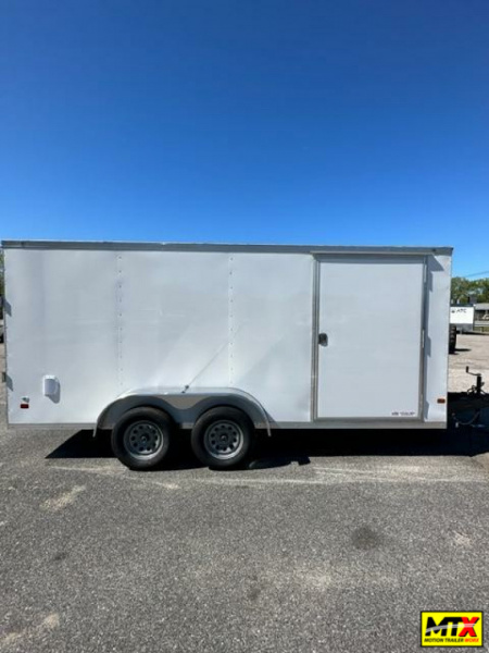 New 2026 Covered Wagon Trailers 7x16 Gold Series w/ Ramp Cargo / Enclosed Trailer