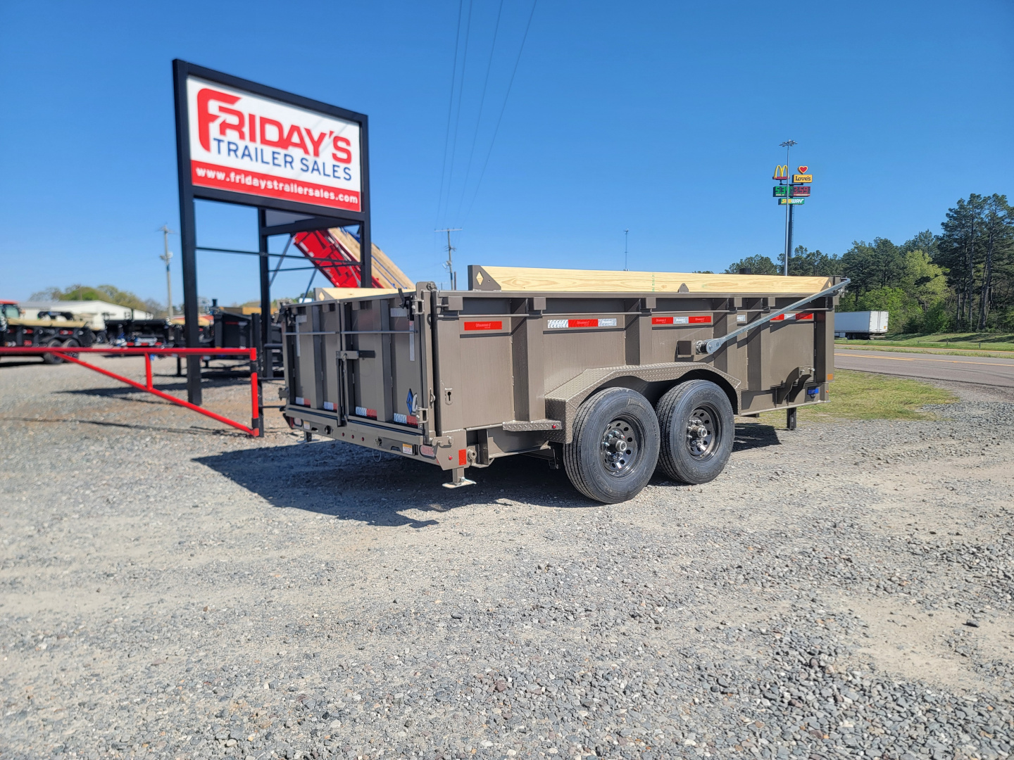 New 2026 Diamond C Trailers LPT207 14' x 82" Pacesetter Edition Dump Trailer