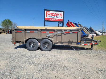New 2026 Diamond C Trailers LPT207 14' x 82" Pacesetter Edition Dump Trailer