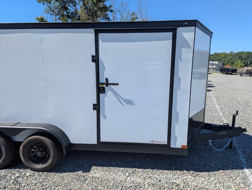 New 2026 Covered Wagon Trailers 7x16 Gold Series w/ Ramp and Extra Height Cargo / Enclosed Trailer