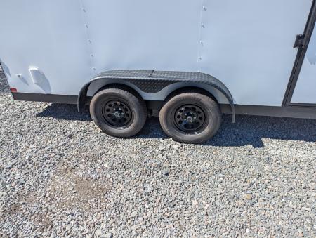 New 2026 Covered Wagon Trailers 7x16 Gold Series w/ Ramp and Extra Height Cargo / Enclosed Trailer