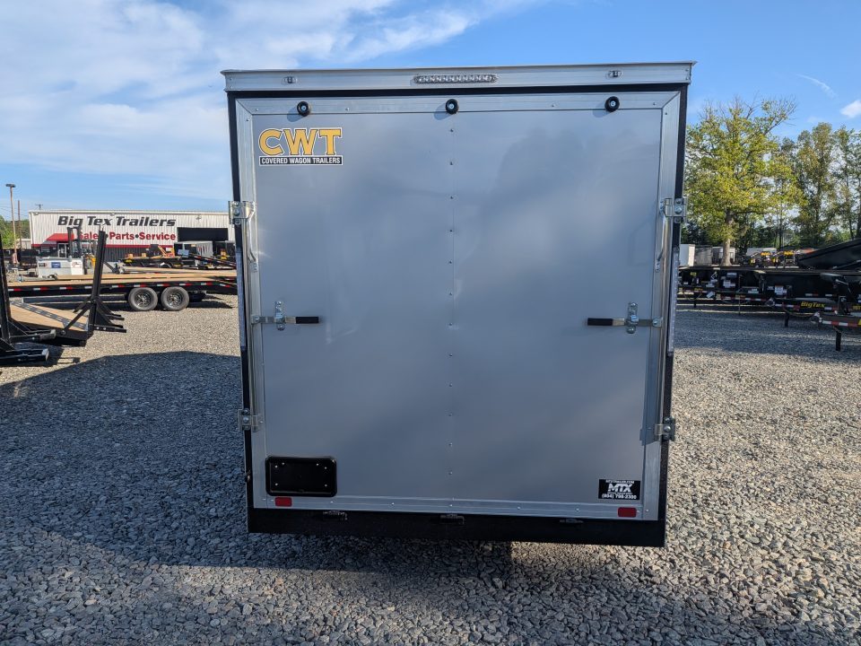 New 2026 Covered Wagon Trailers 7x16 Gold Series w/ Ramp Extra Height Cargo / Enclosed Trailer
