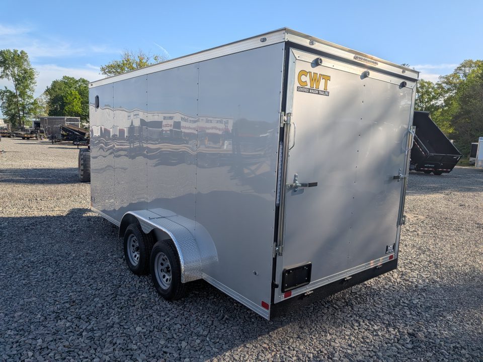New 2026 Covered Wagon Trailers 7x16 Gold Series w/ Ramp Extra Height Cargo / Enclosed Trailer