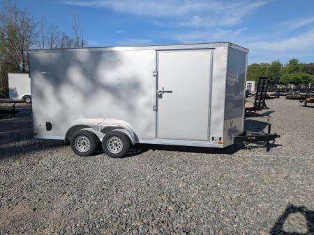 New 2026 Covered Wagon Trailers 7x16 Gold Series w/ Ramp Extra Height Cargo / Enclosed Trailer