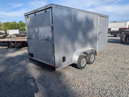 New 2026 Covered Wagon Trailers 7x16 Gold Series w/ Ramp Extra Height Cargo / Enclosed Trailer