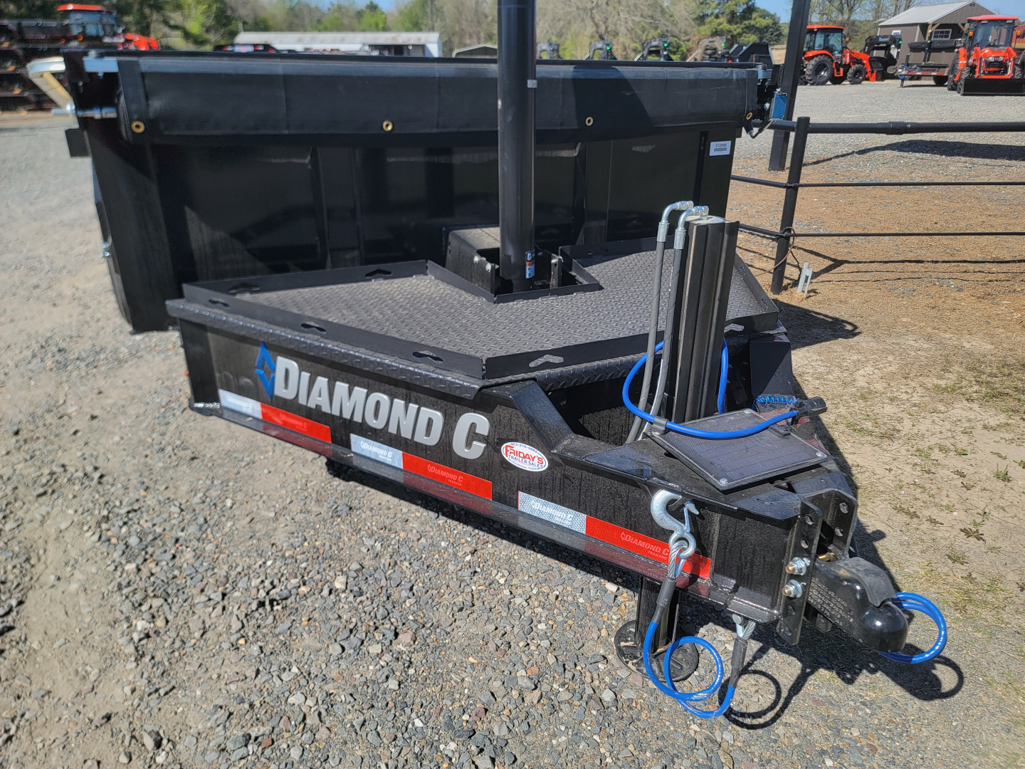New 2026 Diamond C Trailers LPT207 14' x 82" Pacesetter Edition Dump Trailer