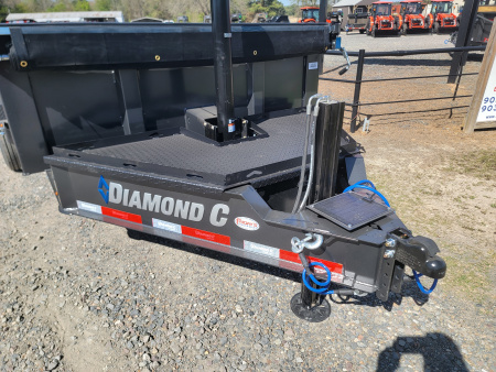 New 2026 Diamond C Trailers LPT207 14' x 82" Pacesetter Edition Dump Trailer