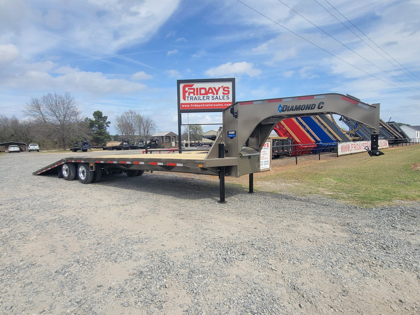 New 2026 Diamond C Trailers FMAX212 32' x 102" Pacesetter Edition Equipment Trailer