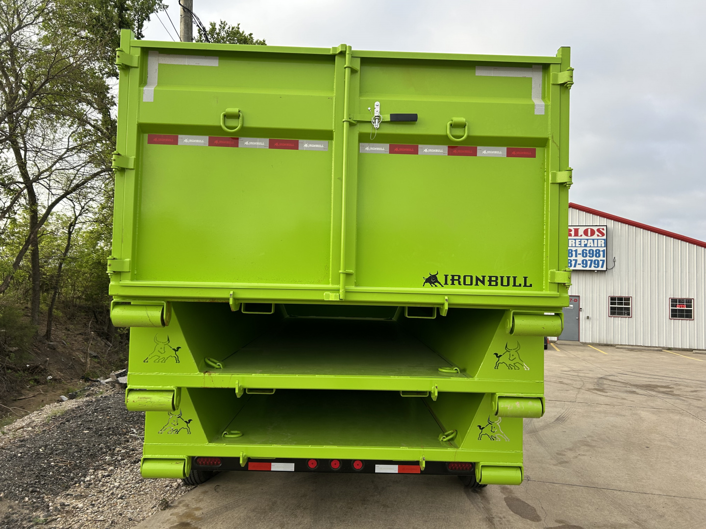 New 2026 Norstar DBG 83" x 16' Dump Trailer w/3 bins