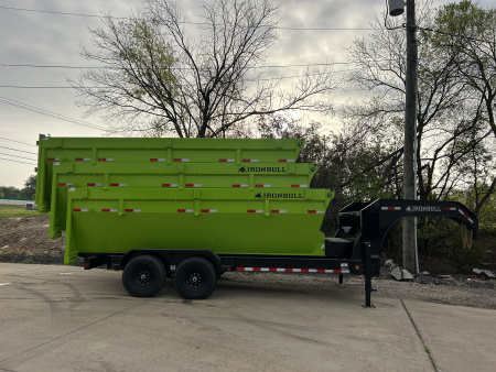 New 2026 Norstar DBG 83" x 16' Dump Trailer w/3 bins