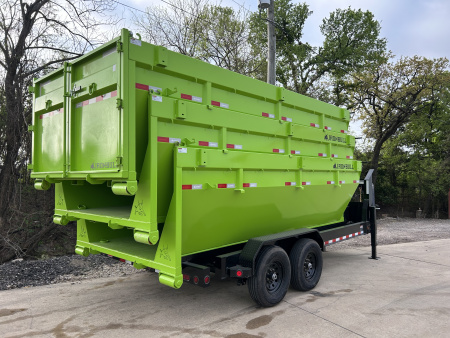 New 2026 Norstar DBG 83" x 16' Dump Trailer w/3 bins