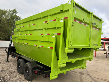 New 2026 Norstar DBG 83" x 16' Dump Trailer w/3 bins